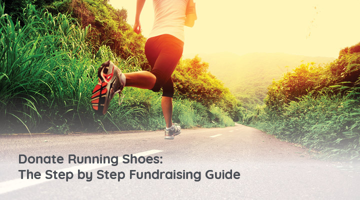 You can collect your running shoes and sneakers at your next 5K fundraiser idea to support your cause.