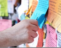 When learning how to start a running club, improve your visibility by marketing within your community.