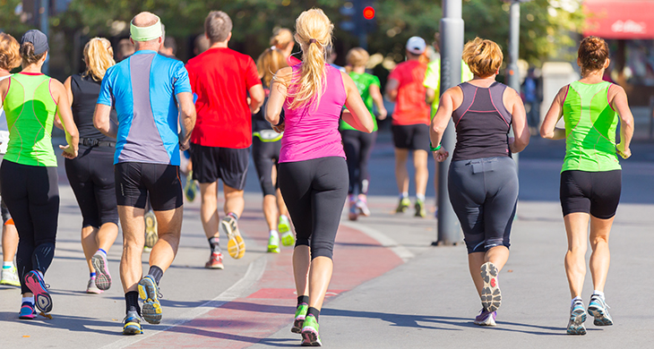 Increase your gym membership by adding fun events like a run club to your calendar. 