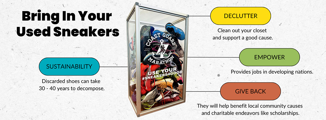 Coast Guard Marathon Sneaker Collection Box