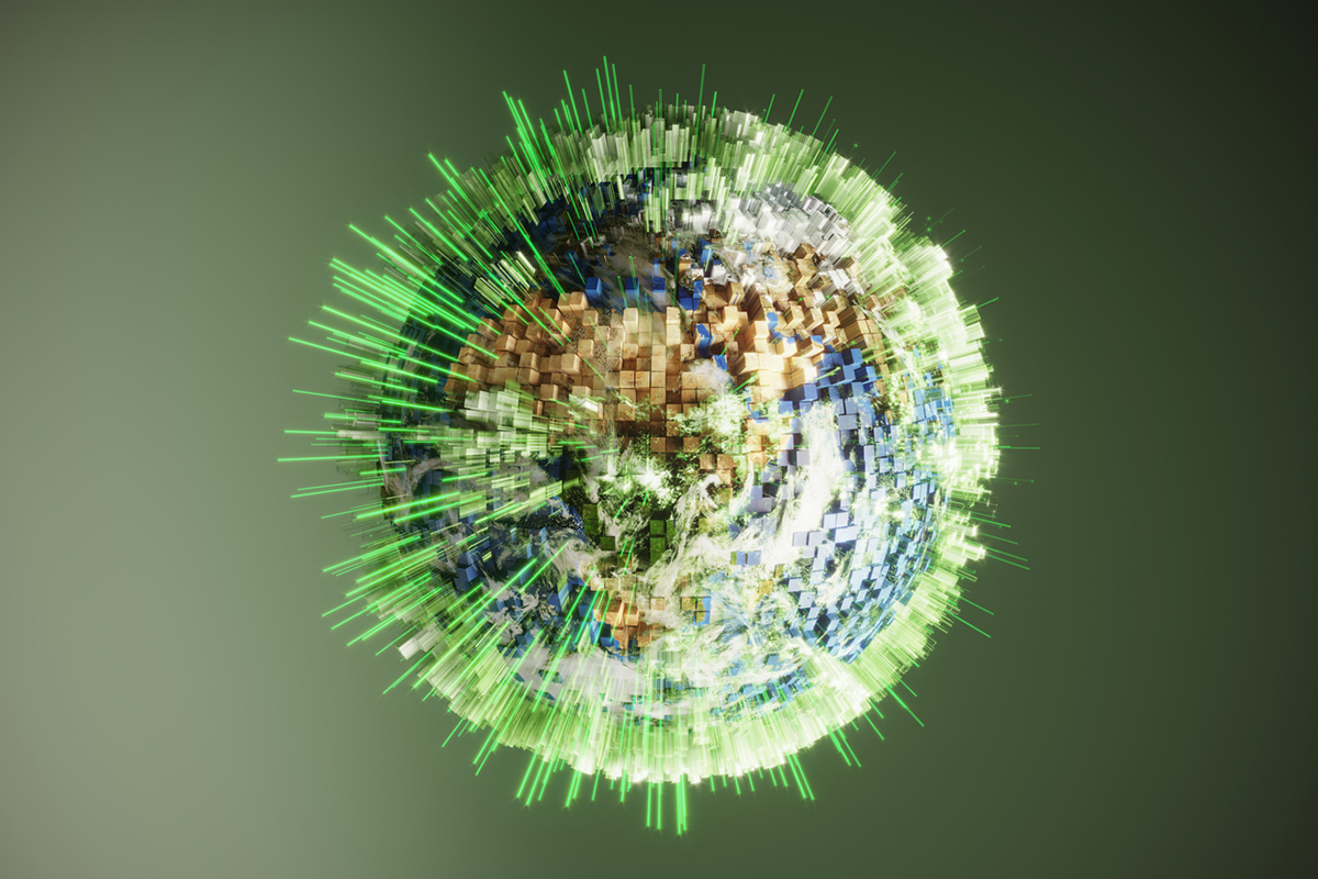 Think sustainability for planet earth.