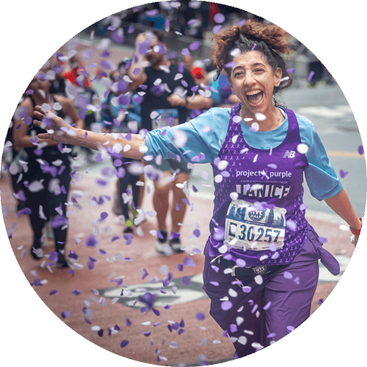 Project Purple NYC Half 2025