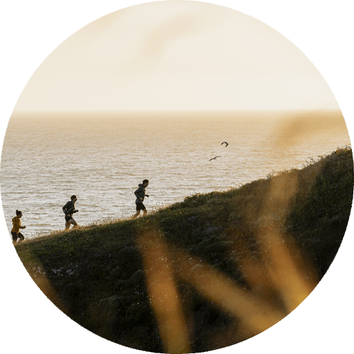 Wander Project runners and supporters use their Sneakers4Good with free sneaker mail-in reuse bags.